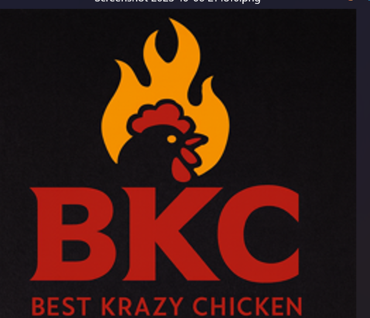 Best Krazy Chicken (BKC) logo